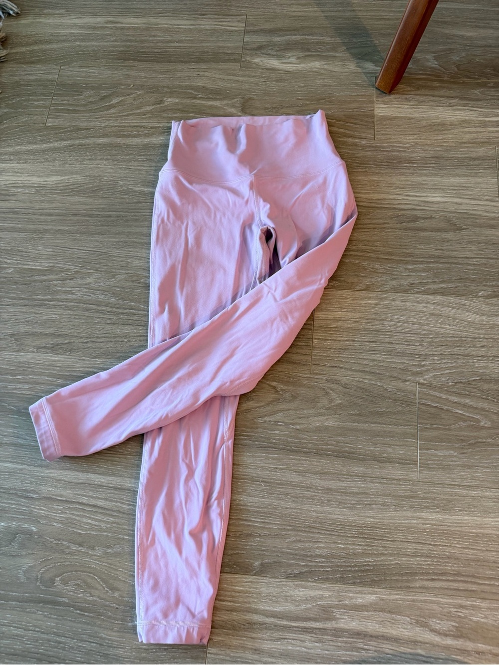 Lululemon Double lined High-Waist Pink Leggings